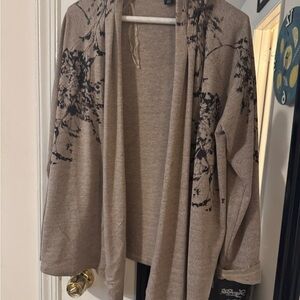 Sharagano Studio PL draped cardigan